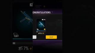 free fire max Evo gun skin permanent  😇🤩💗🥰