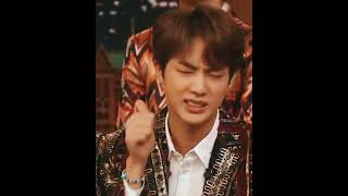 Im worldwide handsome you know !! 🔥😂#jin #bts during interview #worldwidehandsome