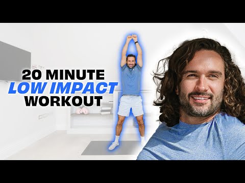 20 Minute LOW IMPACT Cardio Workout | Joe Wicks Workouts