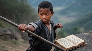 Kung Fu Movie! Kung fu boy trains hard with scriptures, becomes world's best and seeks revenge!