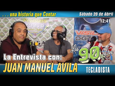 Juan Manuel Avila | El Pegassero Presenta . . . Programa LOS 90s EN VIVO / SABADO 20 ABRIL 2024