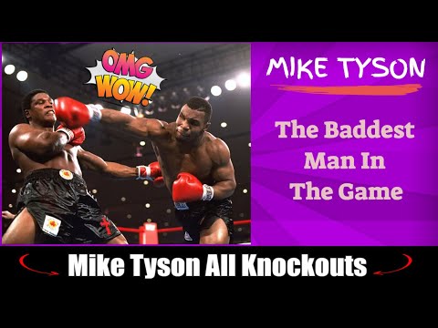 Best of Mike Tyson K.O Fights Compilation. Tyson All Boxing Knockouts Video Highlights