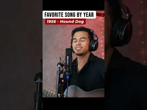 Playing my favorite song from each year: 1956 #elvis #hounddog #elvispresley #1956