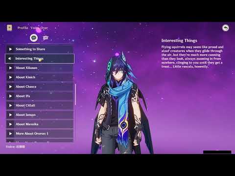 ORORON ALL VOICE LINES (JAPANESE)