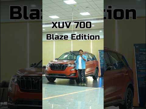 2024 Mahindra XUV700 Blaze Edition in 1 Minute #automobile #youtubeshorts #carshorts #shorts #short