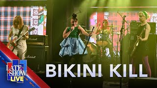 "Rebel Girl" - Bikini Kill (LIVE on The Late Show)