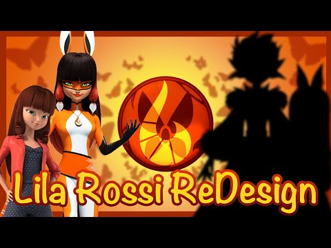 Miraculous Redesign Speedpaint || Lila Rossi - Cerise || Villain Suit