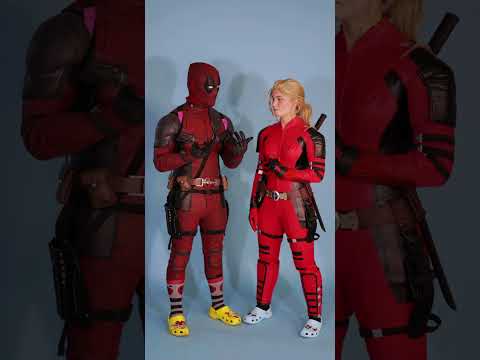 @Athena_grimes wanted to cosplay Deadpool too