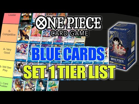 Romance Dawn Blue Cards Tier List Set 1 - One Piece Card Game