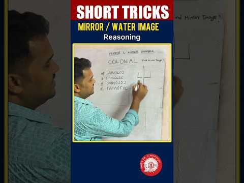 Short tricks #119 mirror image #rrb #maths #reasoning #viral #rrbalp #mathtricks #rrbalp2024