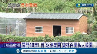 遊樂園怎變私人菜園！林百里一口氣砸4億買下"明德樂園" 遠望內部兩座溫室 隱蔽山林建築神秘感十足│記者簡鈺霖 柯佩瑄│【消費報你知】20220814│三立新聞台