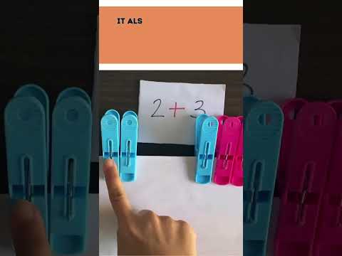 Teach Addition to Kids #toddleractivities #finemotorskills #finemotoractivity #finemotoractivities