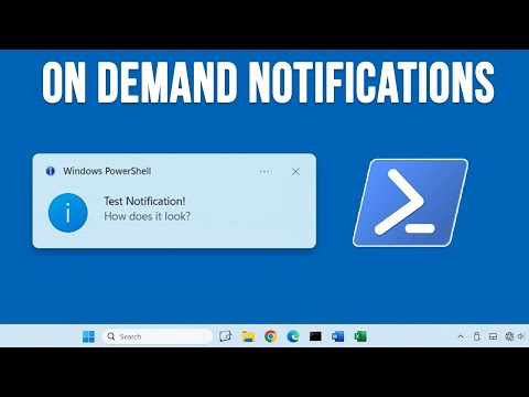 How to Force Windows to Show Test Notification Popups as Needed