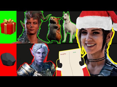 NAUGHTY or NICE Baldur's Gate 3 Characters Tier List