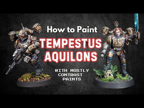 KILL TEAM HIVESTORM: Painting Tempestus Aquilons - Contrast Paint Mode