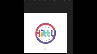 🐈‍⬛Purr-fectly Logo Designed: The Kitty Club Logo!🐾 ✨ | Logo Design #cat #logo #cats