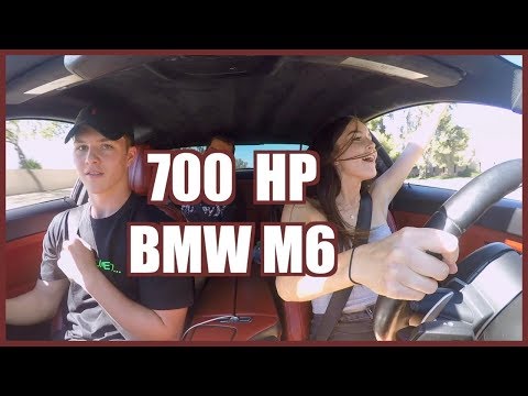 My Girlfriend drives my 700HP BMW M6!