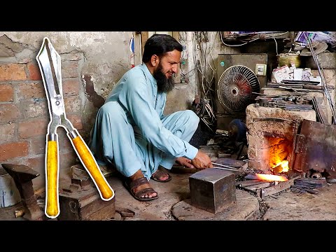 A Master Blacksmith Story of Forging an Amazing Hedge Shear