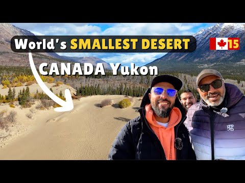 CANADA has World's SMALLEST Desert in Yukon - Whitehorse Travel Vlog