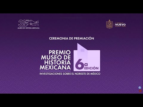 Ceremonia de Premiación de la 6ª edición del Premio Museo de Historia Mexicana