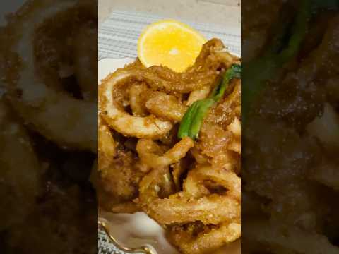 So delicious #friedandcrispy calamari #foodie #seafood #calamari #seafoodlover #seafoodheaven #prawn