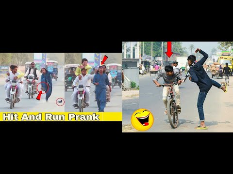 Kafi Viral ho Rahi Hai Ya Prank Video || Hit & Run Prank || #prank #viralprank #hit&runprank