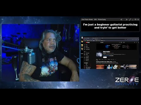 Zeroe Gravity Live Guitar Practice Stream #1