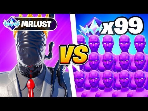 Mrlust Vs 99 Unreal Players Fortnite Chapter 2 Remix High Kill Gameplay