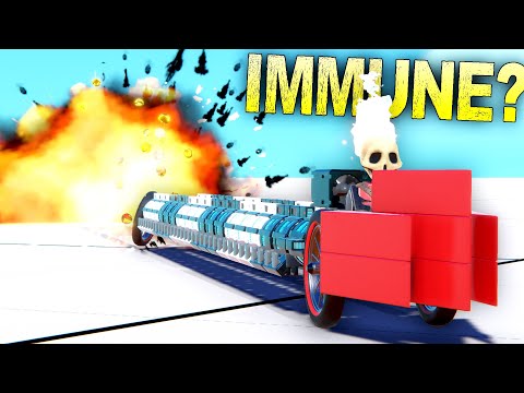 Finding the Speed that Makes Vehicles IMMUNE to Explosives!