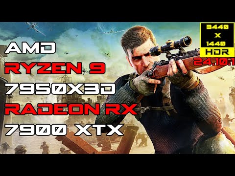 Sniper Elite 5 Ultrawide 3440x1440 | RX 7900 XTX | R9 7950X3D