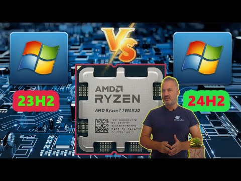 Windows 24H2 vs 23H2: 12x Games, Over 550 Tests – Zen 4 (Ryzen 7 7800X3D)