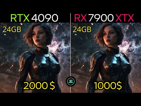 RTX 4090 VS RX 7900 XTX : 1440P GAMING TEST