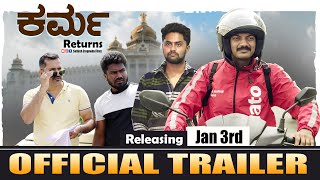 KARMA ( Returns ) - Official Trailer | Sathish Eregowda Films | @KithadiKiran  | @VikasGowda1