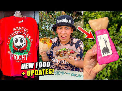 😱 The WORST Disneyland Halloween Time Food?! | New Construction Updates, Merch, Rides + MORE!