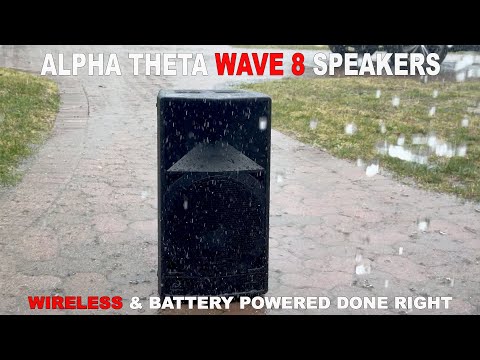 Alpha Theta Wave 8 - battery powered & wireless