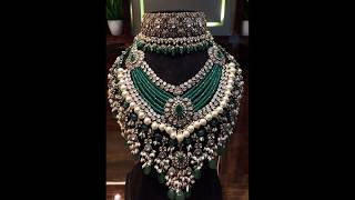 Bridal  set jewellry  havy wedding wear#ytshorts #fashion #shortvideo #jewellerycollection