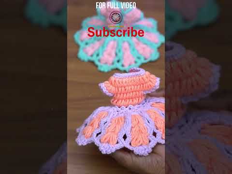 Laddu Gopal Dress #knitting #crochet #woolenartandcraft #shorts