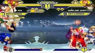 Team CVS Ryu vs Team CVS Ken 4v4 Patch MUGEN 1.0 Battle!!!