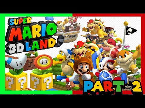 Playing one of the best 3D Mario games ever #2 - Super Mario 3D Land!!!! (SUBSCRIBE)