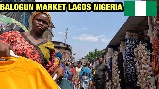 COME TO THE BIGGEST MARKET IN LAGOS NIGERIA - Lagos Market In 4K