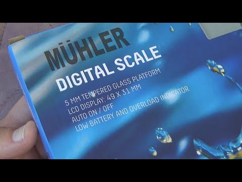 Muhler MSC-3077 Water Drop Digital Scale Unboxing and Test