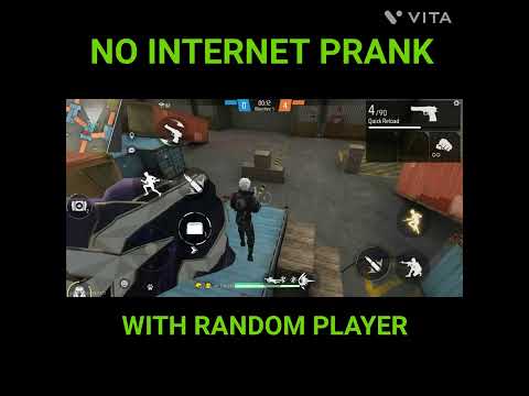 NO INTERNET PRANK WITH RANDOM PLAYER FREE FIRE #shorts #freefire #shortsvideo #shortsviral