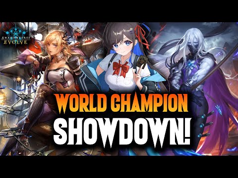 I challenged the WORLD CHAMPION of Shadowverse Evolve | Thief Sword VS Control Abyss SVE Gameplay