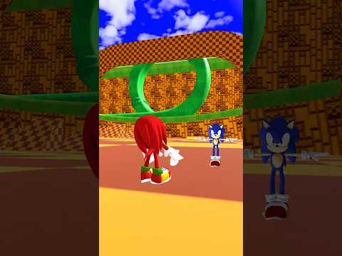 Sonic vs Knuckles #sonic #knuckles