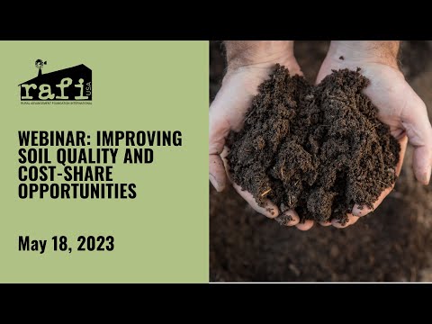 Webinar: Improving Soil Quality and Cost-Share Opportunities