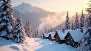 Peaceful Relaxing Music, Soothing Instrumental Music❄️First Snow of November ~ Soft Winter Piano #2