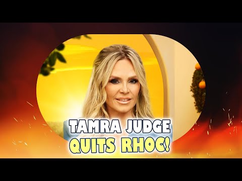 Tamra Judge Quits RHOC: Shocking Cryptic Exit, Friend's Health Crisis & Drama Unfolds!