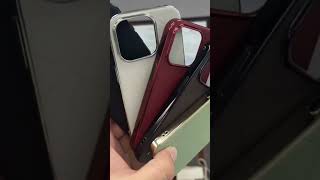 Classy High-End Leather Business Case - iPhone