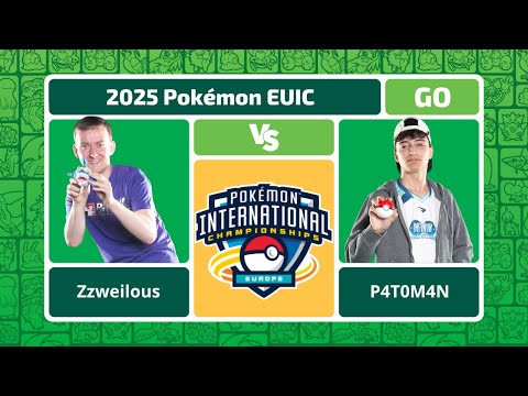 Zzweilous VS P4T0M4N - Pokémon GO Winners Finals | EUIC 2025