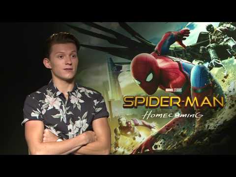 Spider-Man: Homecoming Tom Holland interview.